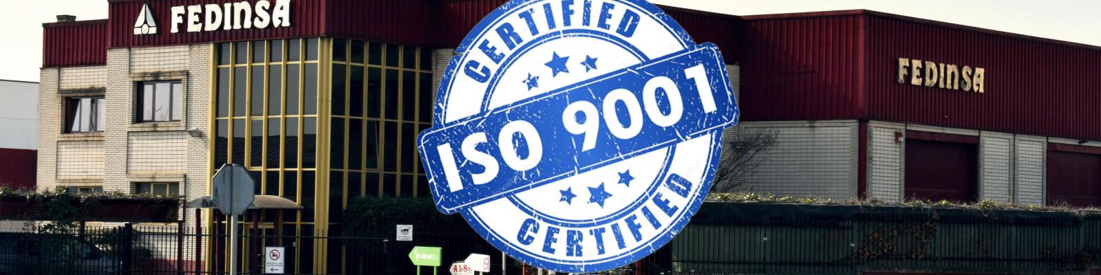Fedinsa re-aprueba el certificado ISO-9001