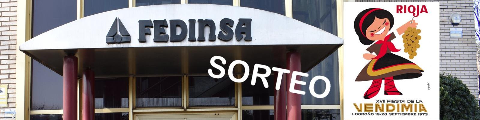 Sorteo Fedinsa fiesta de la vendimia riojana