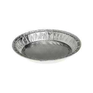 Aluminium foil rounded container Ø113x12.5 mm - A 106 (oblique view)