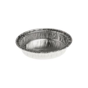 Aluminium foil rounded container Ø64x11 mm - A 24 (oblique view)