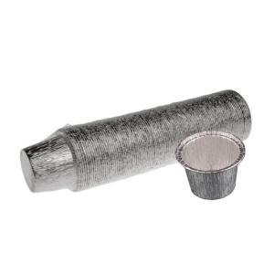 Runde Alu-Schale mit Bordelrand Ø72x45 mm - CA 107 + A 107 (Packansicht horizontal)