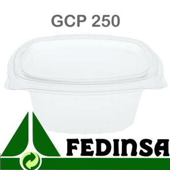 Nuevo envase de plástico de 250 ml.