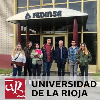 Visita de La Universidad de La Rioja a las instalaciones de Fedinsa Visita de La Universidad de La Rioja a las instalaciones de Fedinsa