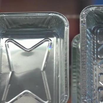 Envases de aluminio con forma rectangular