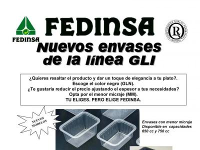 Fedinsa: Nuevos envases de la línea GLI