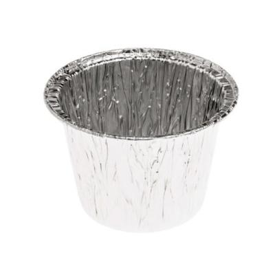 Envase circular de aluminio con borde rizado Ø72x45 mm - A 107 (vista oblicua)