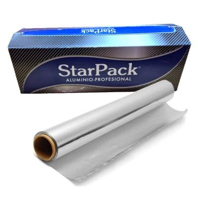 Food-grade aluminum foil roll 40 cm × 2.5 kg - E.40X2,5PRO1 (pack + roll view)