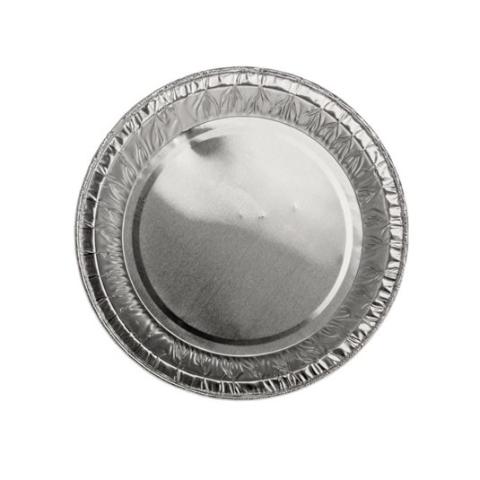 Embalagem circular de alumínio com borda ondulada Ø113x12.5 mm - A 85 (vista da planta)