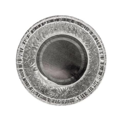 Embalagem circular de alumínio com borda ondulada Ø72x45 mm - A 107 (vista da planta)