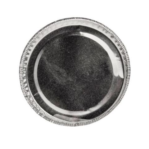 Envase de aluminio circular con borde rizado Ø74x7 mm - C 32 (vista planta)