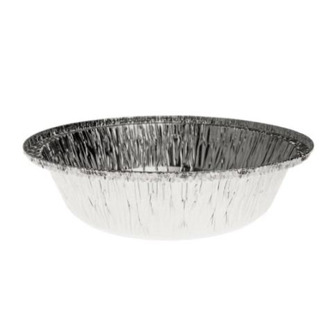Embalagem circular de alumínio com borda ondulada Ø186x40 mm - C 801-770 L  (vista elevada)