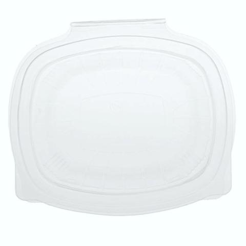 Embalagem de plástico PP transparente retangular 124x106x49 mm. - GCP 250 (vista da planta)