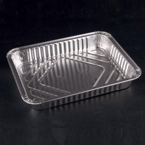 Aluminium Rechteckig mit G Rand Allzweckschale 227x177x30 mm. - D 800 (anlagenansicht, anlagenansicht)
