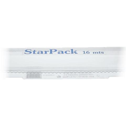 Lebensmittelechte Aluminiumfolienrolle 29 cm x 16 m mit transparentem Spender – STAR 10 16 B (Detailansicht)