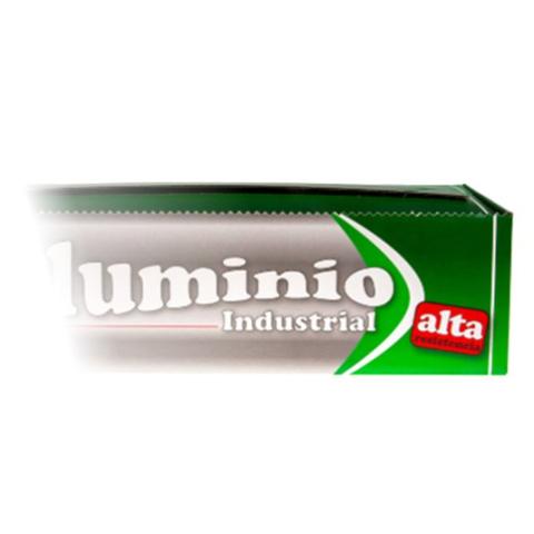 Lebensmittelechte Aluminiumfolienrolle 40 cm × 200 m - E.40X200BL1-6 (Detailansicht)