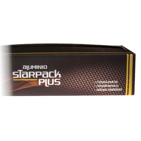 Rollo de papel de aluminio alimentario STARPACK PLUS 40cmx200 m. - E.40X200PLUS2 (vista detalle)