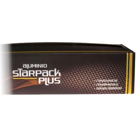 Rolo de papel alumínio alimentar STARPACK PLUS 40cmx250 m - E.40X250PLUS1 (vista detalhada)