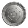 Envase circular de aluminio con borde rizado Ø202x37 mm - A 1025 (vista planta)