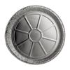 Envase circular de aluminio con borde rizado Ø288x40 mm - A 2100 (vista planta)