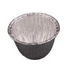 Embalagem circular de alumínio com borda ondulada Ø80x46 mm - Ref: A135 (vista oblíqua b)