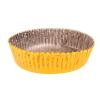 Envase de aluminio circular con borde rizado Ø90x20 mm - C 115 (vista lateral)