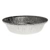 Envase circular de aluminio con borde rizado Ø208x40 mm - C 807-1025L (vista lateral)