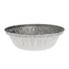 Embalagem circular de alumínio com borda ondulada Ø186x40 mm - B 775 (vista elevada)