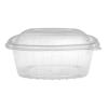 Embalagem de plástico OPS transparente retangular com tampa 750 ml. - G 750 B - 170x140x58 mm (vista elevada)