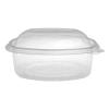 Envase transparente rectangular con tapa 1500 ml. - G 1500 - 220x180mm (vista lateral)