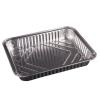 Aluminium Rechteckig mit G Rand Allzweckschale 227x177x30 mm. - Ref.: D 800 MM (schräge Ansicht II)
