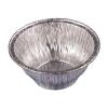 Round aluminum foil container with crimped edge Ø113x48 - A 250 (oblique view II)