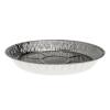 Round aluminum foil container with crimped edge Ø190x22 mm - A 490 (elevation view)